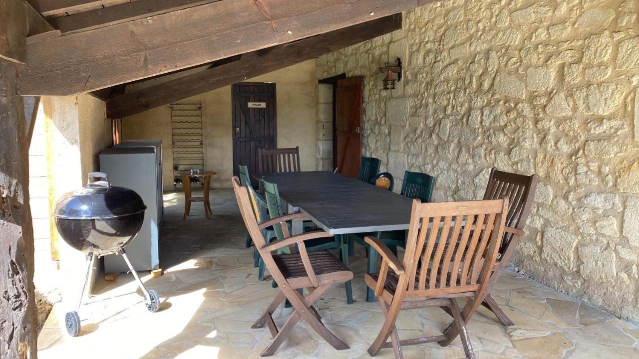 Gite 3 Etoiles Avec Piscine Dordogne Minzac Exterior photo